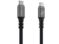 Wozinsky WPS-UY415S USB-C USB4 Cable 40Gb/s 240W 1.5m 4K - Black Wozinsky WPS-UY415S USB-C USB4 Cable 40Gb/s 240W 1.5m 4K - Black