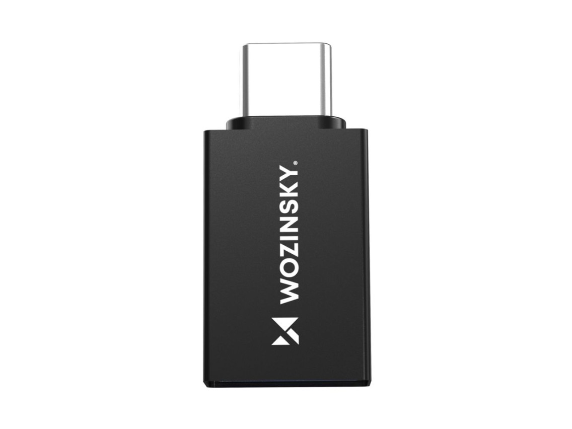 Wozinsky W10GY1S USB-C - USB-A 3.2 10Gb/s Adapter - Black