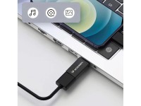 Wozinsky W10GY1S USB-C - USB-A 3.2 10Gb/s Adapter - Black