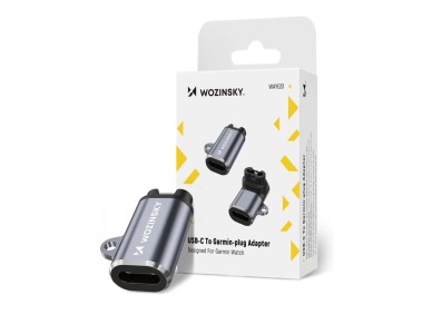 Wozinsky WAYGS1 USB-C Adapter for Garmin Smartwatch - Gray