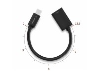 Adaptador OTG Wozinsky WOTGY1S USB-C 3.0 (macho) - USB-A 3.0 (hembra) - Negro Adaptador OTG Wozinsky WOTGY1S USB-C 3.0 (macho) - USB-A 3.0 (hembra) - Negro