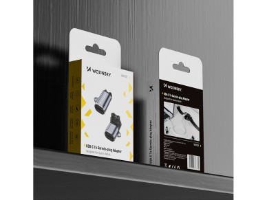 Wozinsky WAYGS1 USB-C Adapter for Garmin Smartwatch - Gray