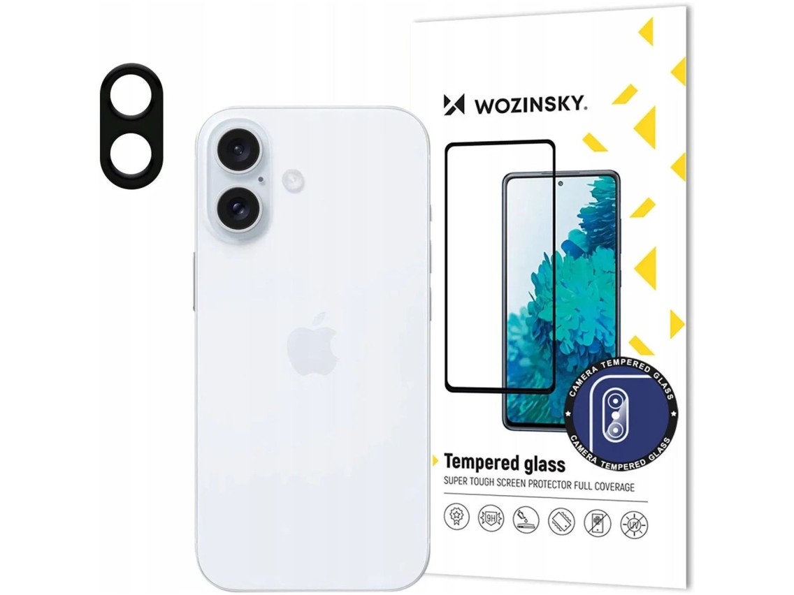 Wozinsky Full Camera Glass tempered glass for the entire camera on the iPhone 16e / 17e