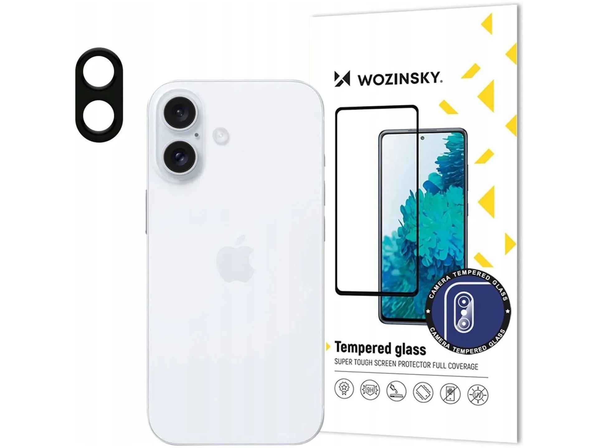 Wozinsky Full Camera Glass tempered glass for the entire camera on the iPhone 16e / 17e
