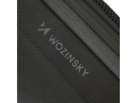 Mochila urbana premium Wozinsky com alça única, sistema antifurto, organizador e entrada USB - Preta Mochila urbana premium Wozinsky com alça única, sistema antifurto, organizador e entrada USB - Preta