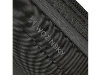 Mochila urbana antirrobo Wozinsky Premium de un solo hombro con organizador y puerto USB - Negra Mochila urbana antirrobo Wozinsky Premium de un solo hombro con organizador y puerto USB - Negra