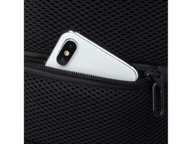 Mochila urbana antirrobo Wozinsky Premium de un solo hombro con organizador y puerto USB - Negra Mochila urbana antirrobo Wozinsky Premium de un solo hombro con organizador y puerto USB - Negra