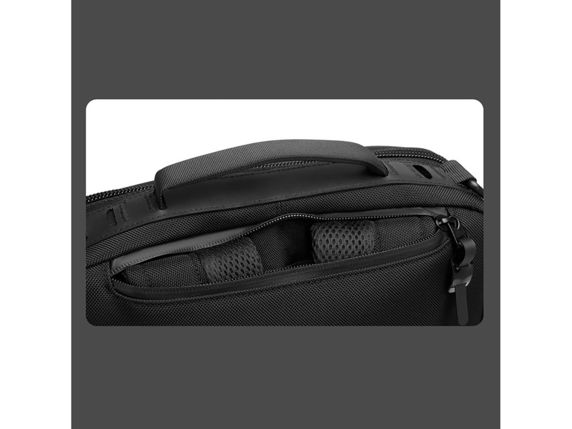 Wozinsky Premium 15.6'' Laptop Backpack/Bag with Strap - Black