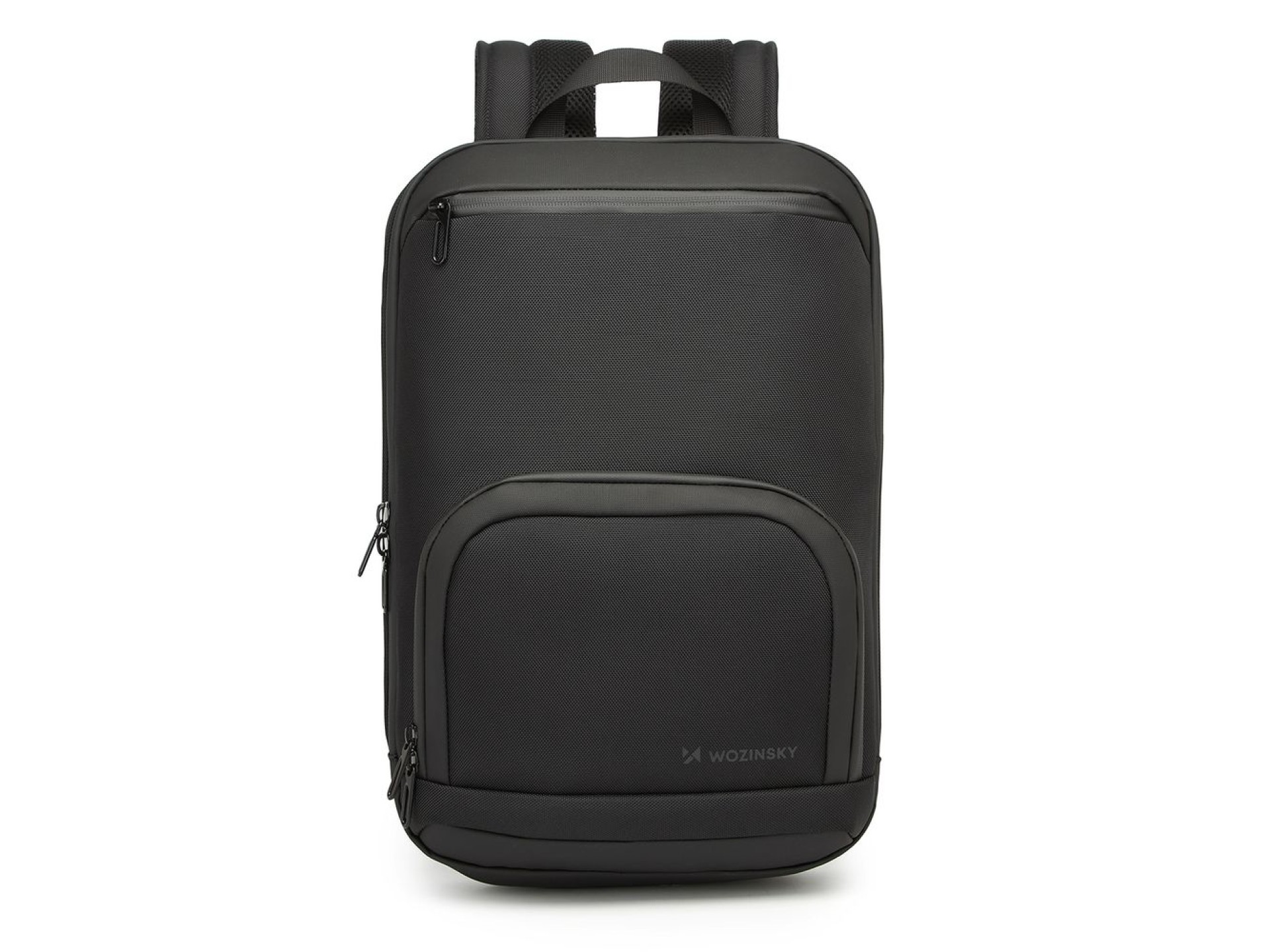 Mochila impermeável premium para laptop Wozinsky - Preta