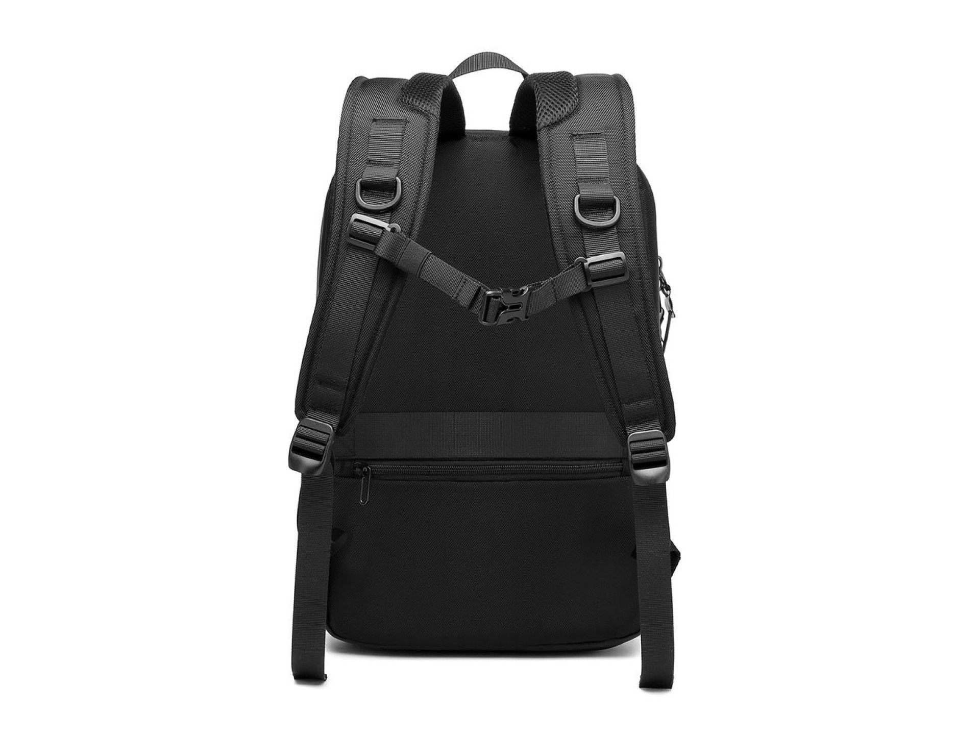 Mochila impermeável premium para laptop Wozinsky - Preta