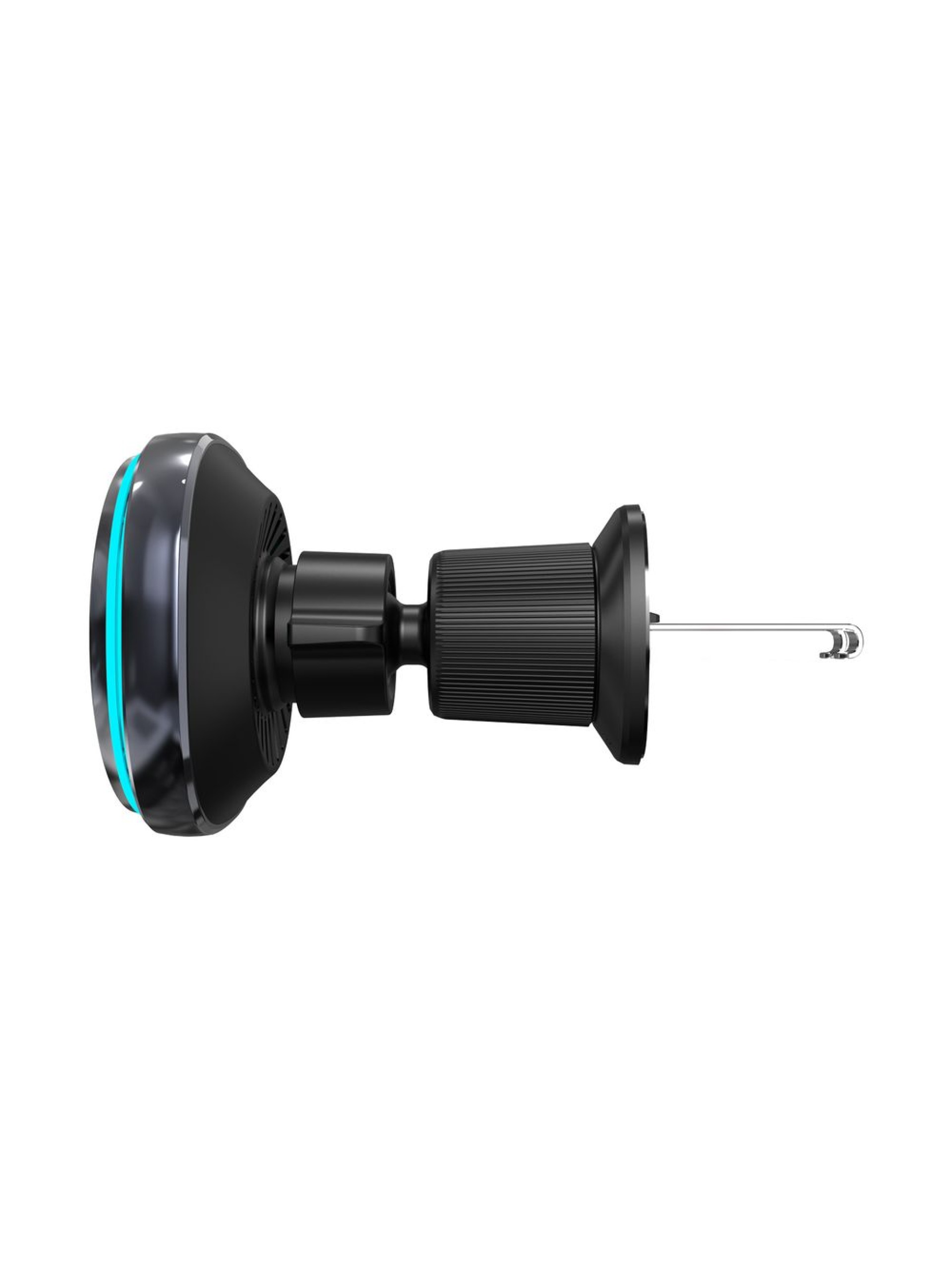 Suporte para carro Wozinsky WCT5-Q6S2Y com carregador indutivo Qi/MagSafe de 15 W para grade de vent