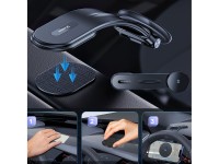 Suporte magnético para carro Wozinsky WCZ2Y2S com carregador indutivo MagSafe de 15 W para painel do Suporte magnético para carro Wozinsky WCZ2Y2S com carregador indutivo MagSafe de 15 W para painel do
