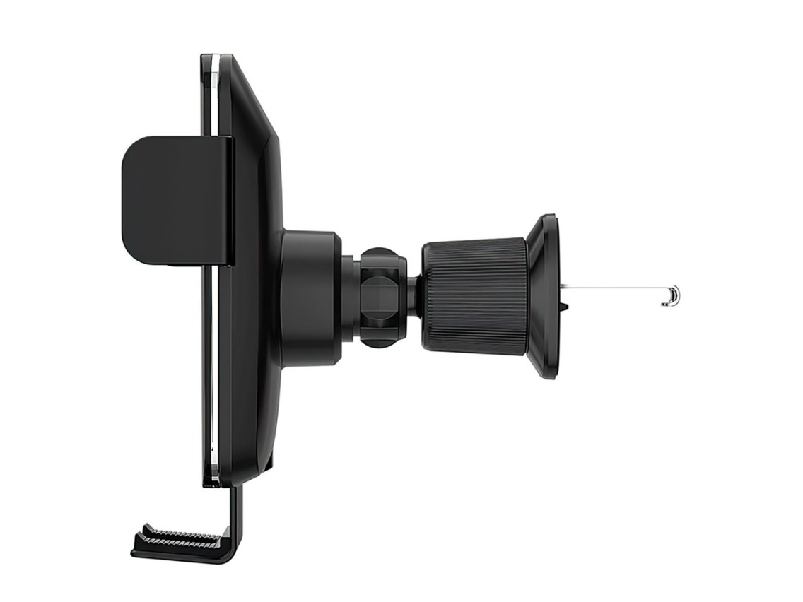 Wozinsky WEDZ-3Y8S clamp car holder with 15W inductive charger for phone on the air vent - black