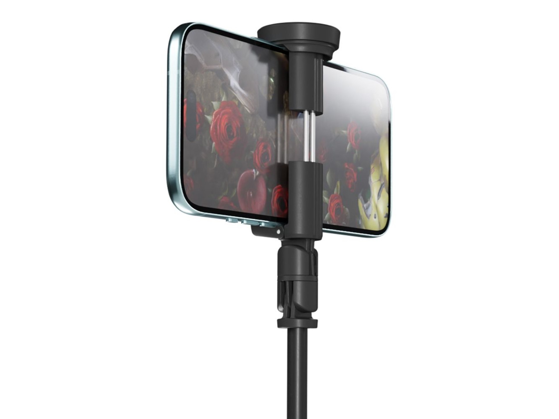 Bastão de selfie Wozinsky WRZP1 com pernas extensíveis automaticamente, função tripé, 1,7 m - preto