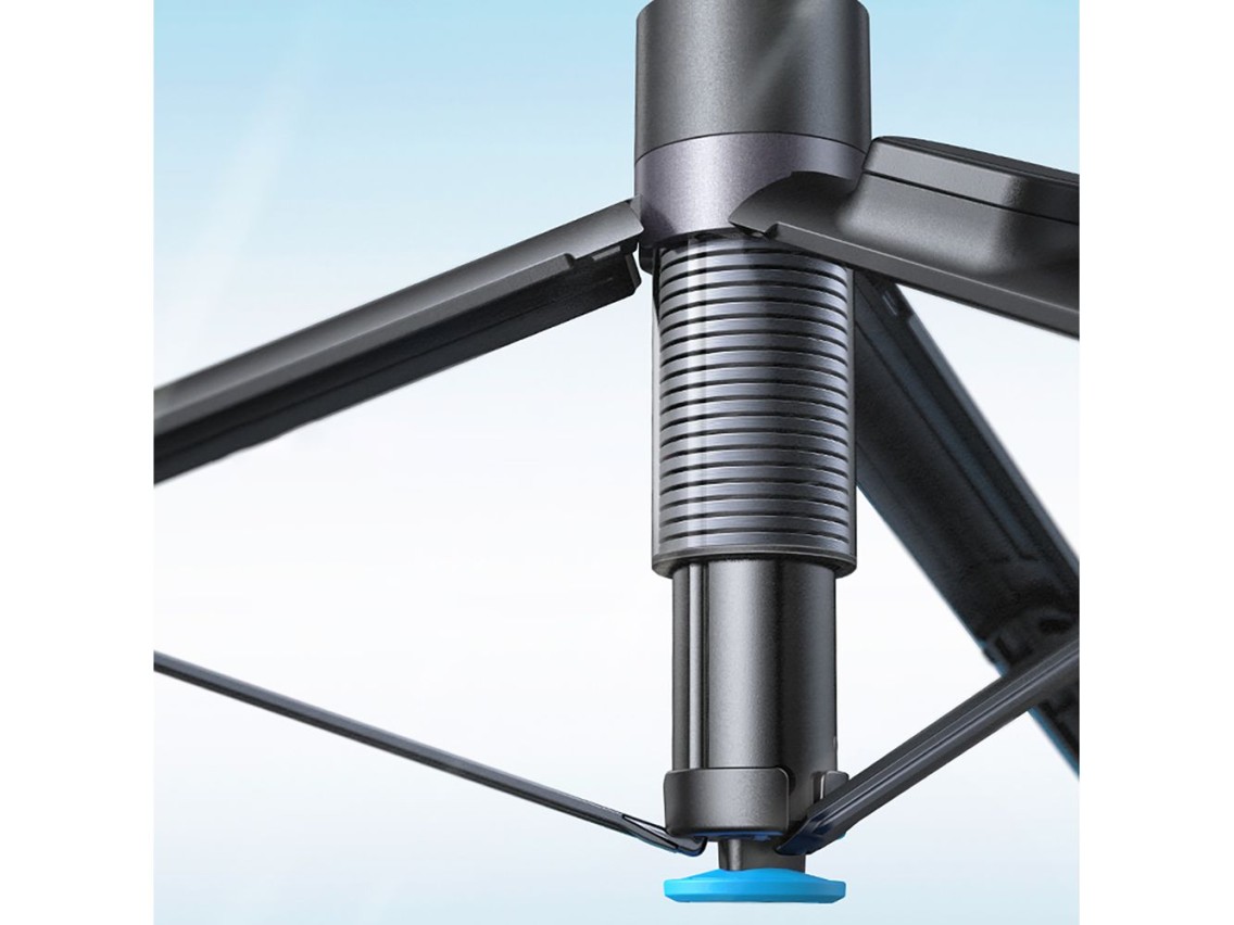 Bastão de selfie Wozinsky WRZP1 com pernas extensíveis automaticamente, função tripé, 1,7 m - preto