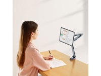 Suporte magnético Wozinsky WTY0YS1, giratório 360°, sólido, para celular e tablet - cinza Suporte magnético Wozinsky WTY0YS1, giratório 360°, sólido, para celular e tablet - cinza