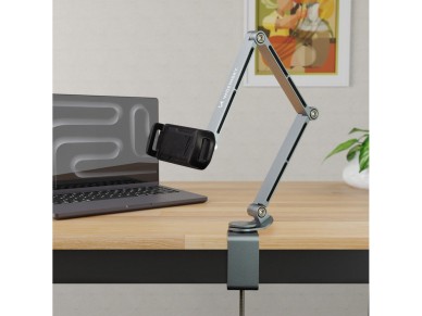 Wozinsky WTY0YS1 magnetic holder, 360° rotating, solid, for phone and tablet - gray Wozinsky WTY0YS1 magnetic holder, 360° rotating, solid, for phone and tablet - gray