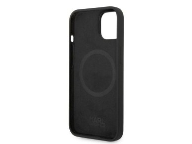 Karl Lagerfeld KLHMP14MSSKCK iPhone 14 Plus 6.7 "hardcase black / black Liquid Silicone Karl & Choup Karl Lagerfeld KLHMP14MSSKCK iPhone 14 Plus 6.7 "hardcase black / black Liquid Silicone Karl & Choup