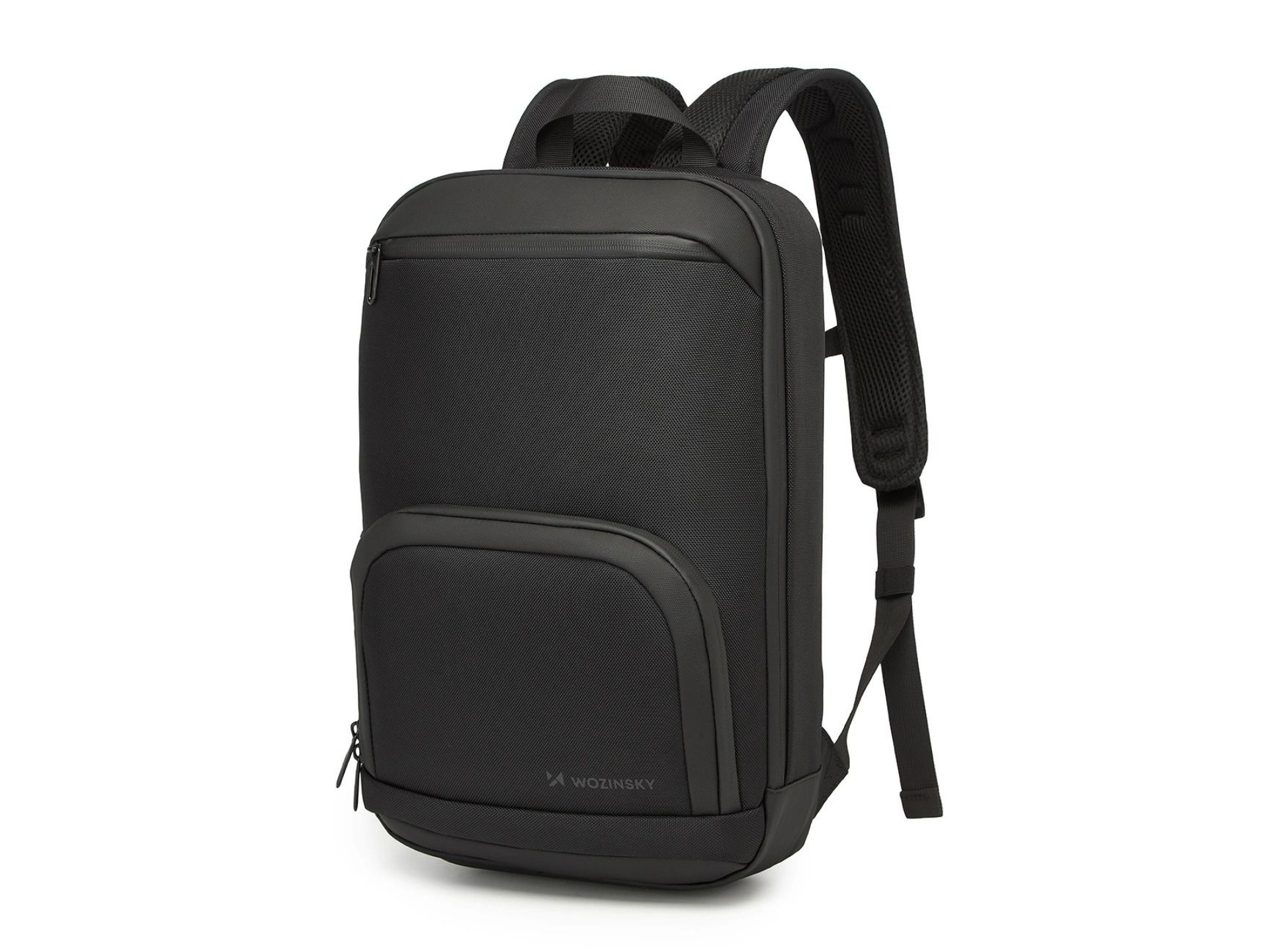 Mochila impermeável premium para laptop Wozinsky - Preta