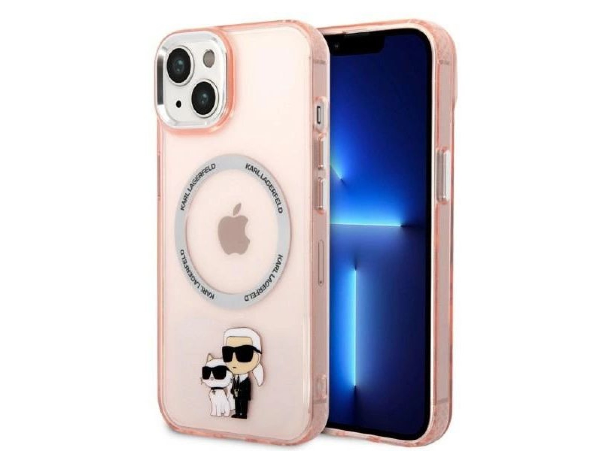 Funda rígida Karl Lagerfeld KLHMP14SHNKCIP para iPhone 14 de 6,1