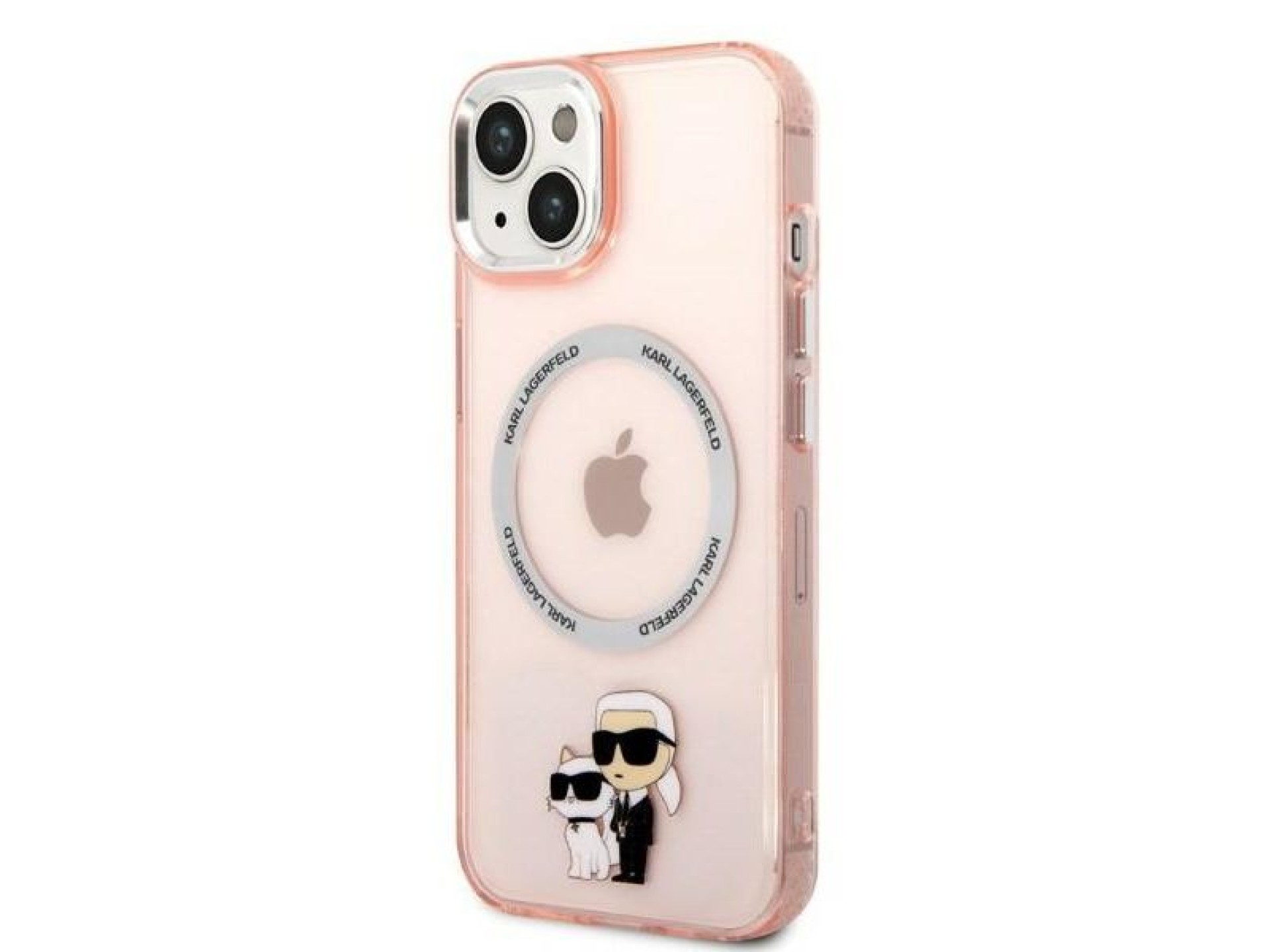 Funda rígida Karl Lagerfeld KLHMP14SHNKCIP para iPhone 14 de 6,1