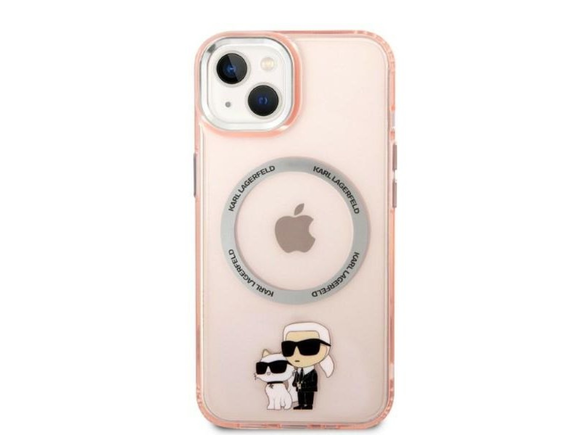 Funda rígida Karl Lagerfeld KLHMP14SHNKCIP para iPhone 14 de 6,1