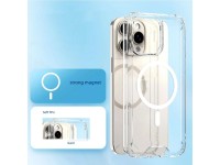 Funda Wozinsky transparente con esquinas MagSafe para Samsung Galaxy S24 FE - Transparente Funda Wozinsky transparente con esquinas MagSafe para Samsung Galaxy S24 FE - Transparente