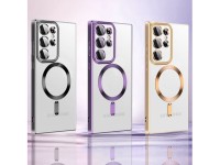 Funda MagSafe galvanizada Wozinsky para Samsung Galaxy S24 FE - Oro Funda MagSafe galvanizada Wozinsky para Samsung Galaxy S24 FE - Oro