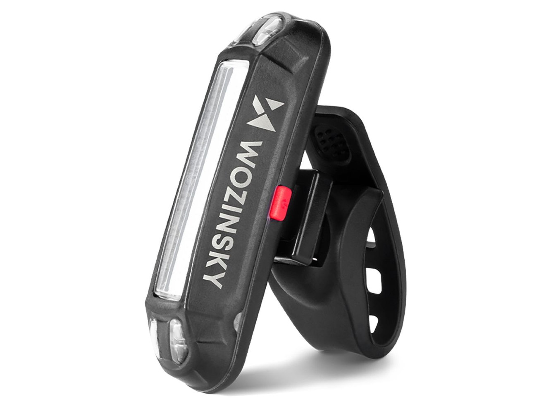 Juego de luces delanteras (400 lm) y traseras USB-C para bicicleta Wozinsky WSBLB2 - Negro