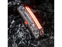 Juego de luces delanteras (400 lm) y traseras USB-C para bicicleta Wozinsky WSBLB2 - Negro Juego de luces delanteras (400 lm) y traseras USB-C para bicicleta Wozinsky WSBLB2 - Negro