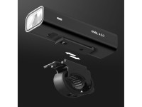 Juego de luces delanteras (400 lm) y traseras USB-C para bicicleta Wozinsky WSBLB2 - Negro Juego de luces delanteras (400 lm) y traseras USB-C para bicicleta Wozinsky WSBLB2 - Negro