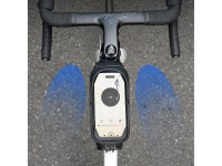 Bolsa para bicicleta Wozinsky para el cuadro, reforzada, con bolsillo para el teléfono, 1,7 l - negr Bolsa para bicicleta Wozinsky para el cuadro, reforzada, con bolsillo para el teléfono, 1,7 l - negr