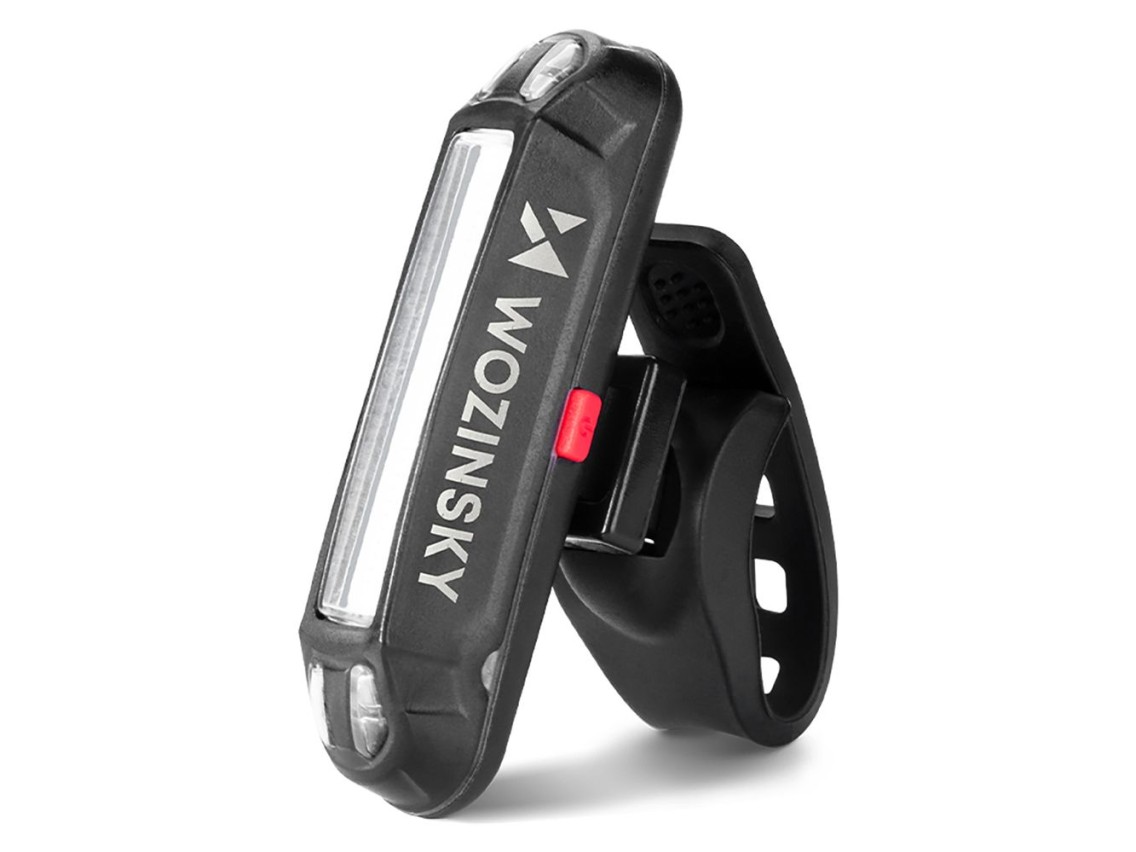 Juego de luces delanteras (1000 lm) y traseras USB-C para bicicleta Wozinsky WSBLB3 - Negro