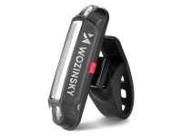 Juego de luces delanteras (1000 lm) y traseras USB-C para bicicleta Wozinsky WSBLB3 - Negro Juego de luces delanteras (1000 lm) y traseras USB-C para bicicleta Wozinsky WSBLB3 - Negro