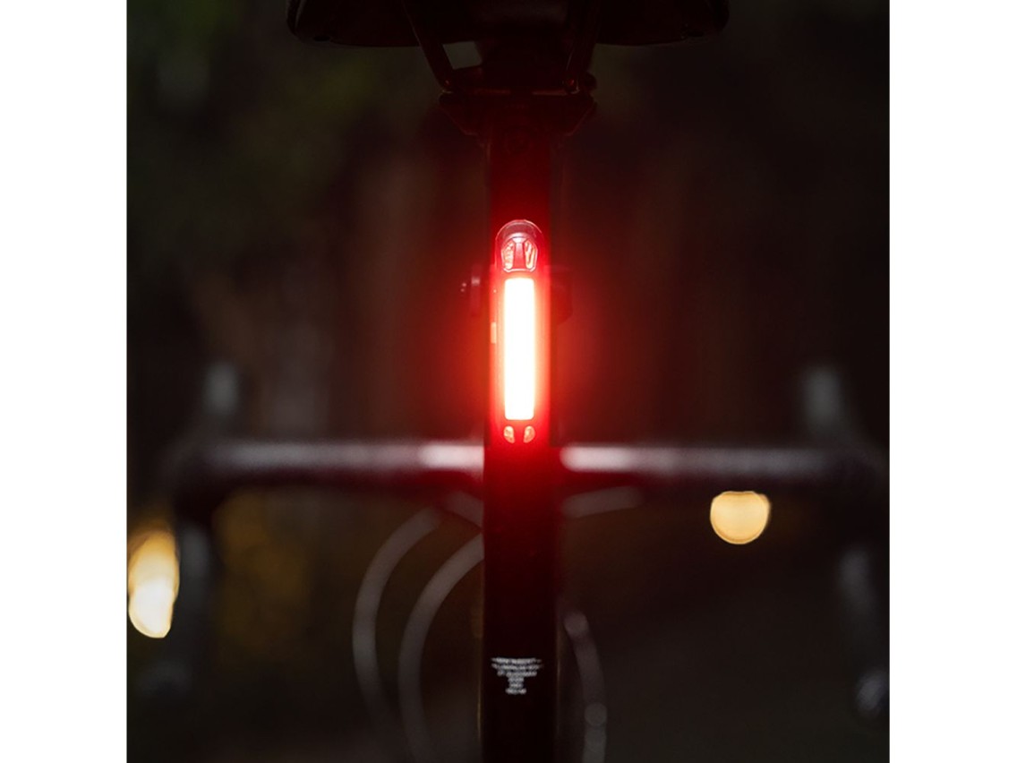 Juego de luces delanteras (1000 lm) y traseras USB-C para bicicleta Wozinsky WSBLB3 - Negro