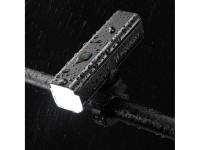 Juego de luces delanteras (1000 lm) y traseras USB-C para bicicleta Wozinsky WSBLB3 - Negro Juego de luces delanteras (1000 lm) y traseras USB-C para bicicleta Wozinsky WSBLB3 - Negro