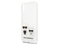 Funda transparente para iPhone Xs Max Karl & Choupette de Karl Lagerfeld Funda transparente para iPhone Xs Max Karl & Choupette de Karl Lagerfeld