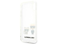 Funda transparente para iPhone Xs Max Karl & Choupette de Karl Lagerfeld Funda transparente para iPhone Xs Max Karl & Choupette de Karl Lagerfeld
