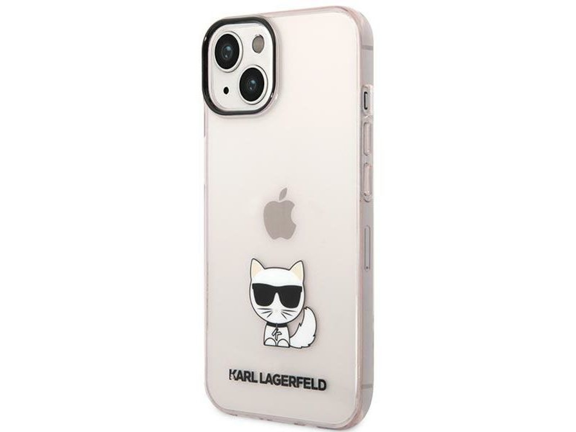 Karl Lagerfeld Transparent Choupette Body Case for iPhone 14 Plus / 15 Plus 6.7