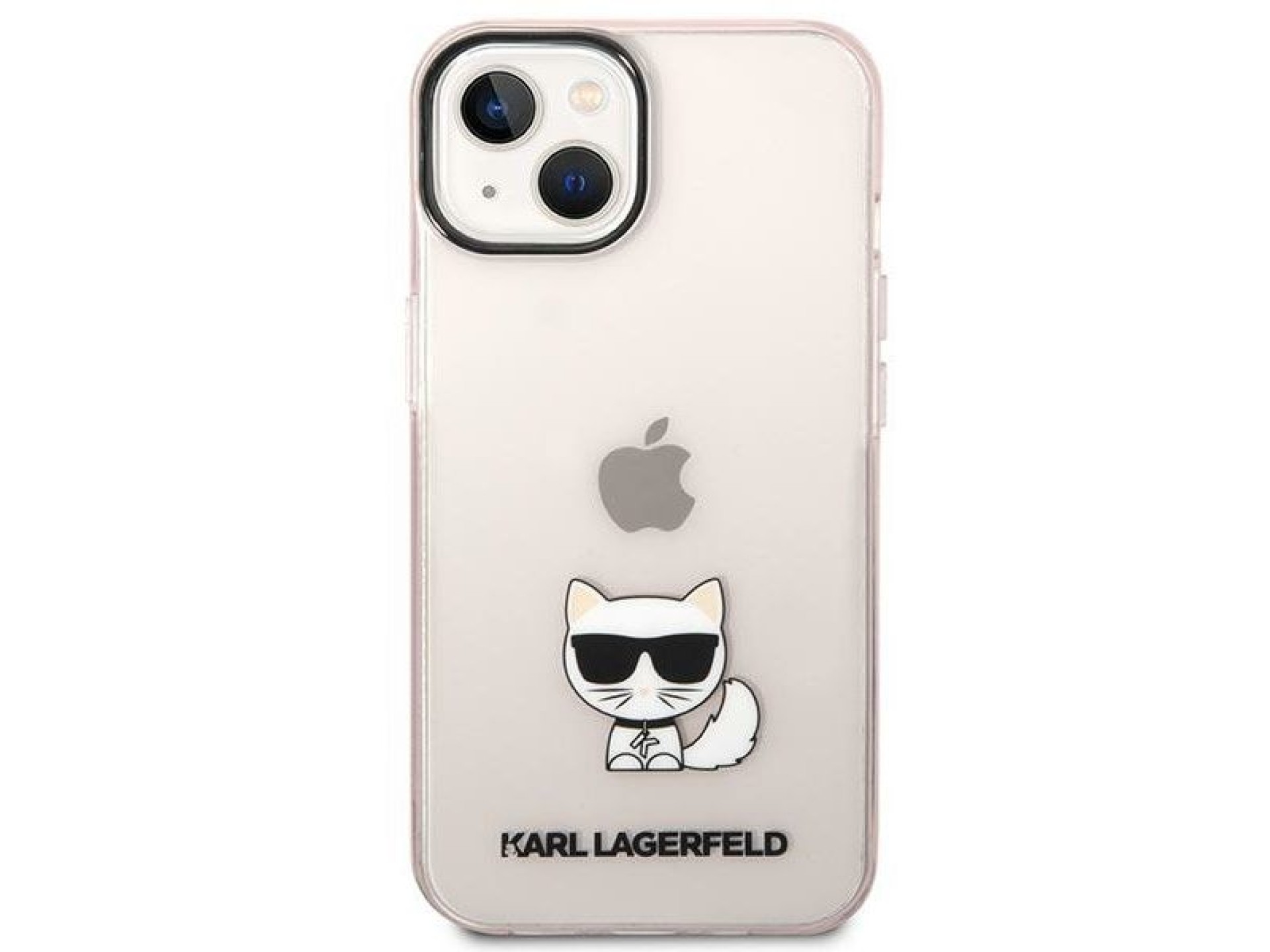 Karl Lagerfeld Transparent Choupette Body Case for iPhone 14 Plus / 15 Plus 6.7