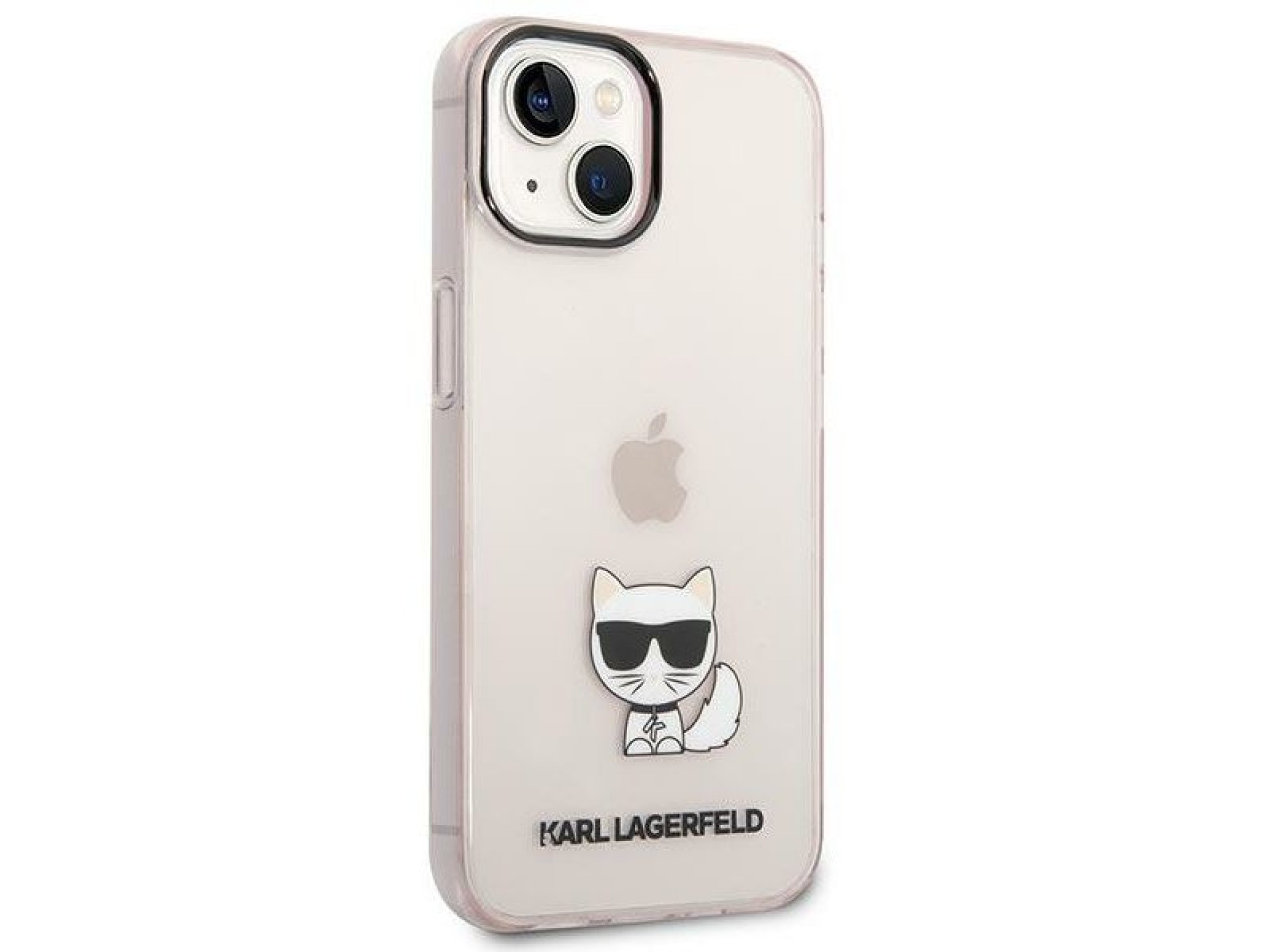 Karl Lagerfeld Transparent Choupette Body Case for iPhone 14 Plus / 15 Plus 6.7