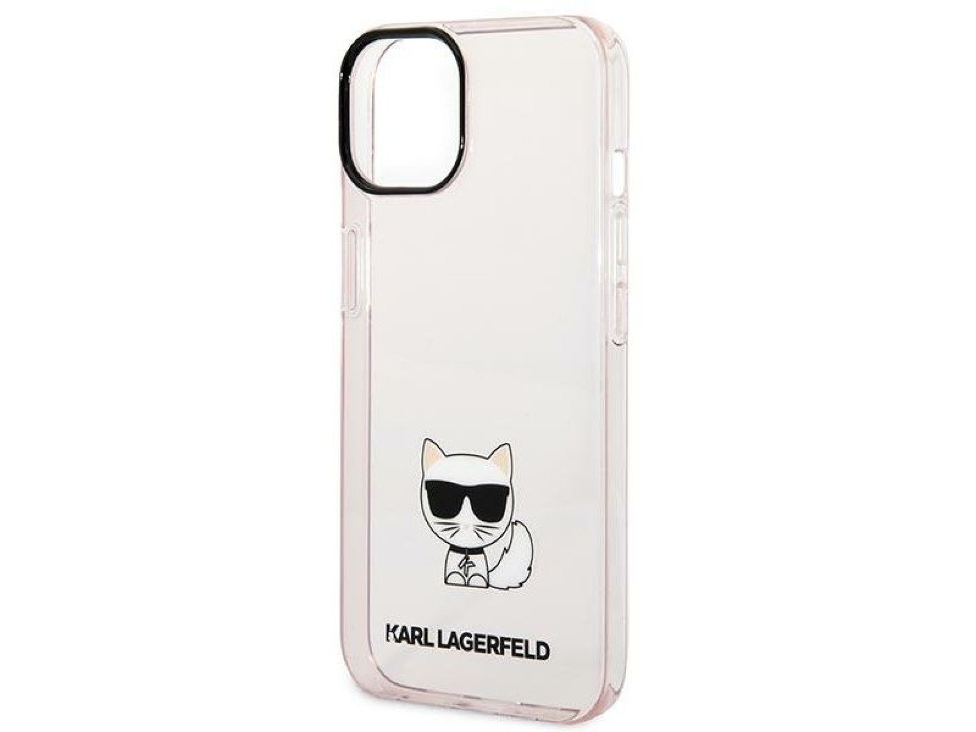 Karl Lagerfeld Transparent Choupette Body Case for iPhone 14 Plus / 15 Plus 6.7