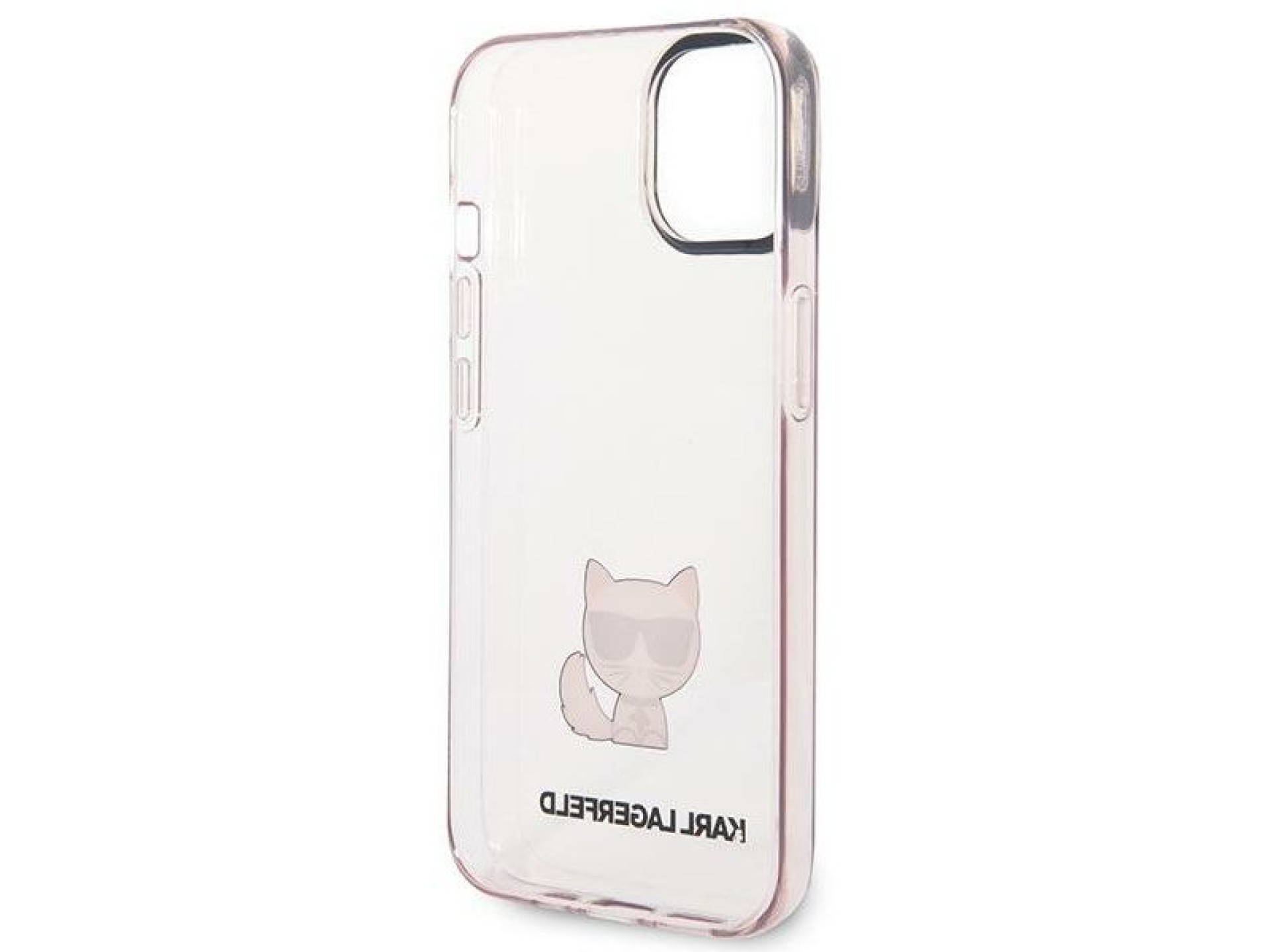 Karl Lagerfeld Transparent Choupette Body Case for iPhone 14 Plus / 15 Plus 6.7