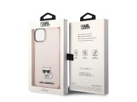 Karl Lagerfeld Transparent Choupette Body Case for iPhone 14 Plus / 15 Plus 6.7" - Pink Karl Lagerfeld Transparent Choupette Body Case for iPhone 14 Plus / 15 Plus 6.7" - Pink