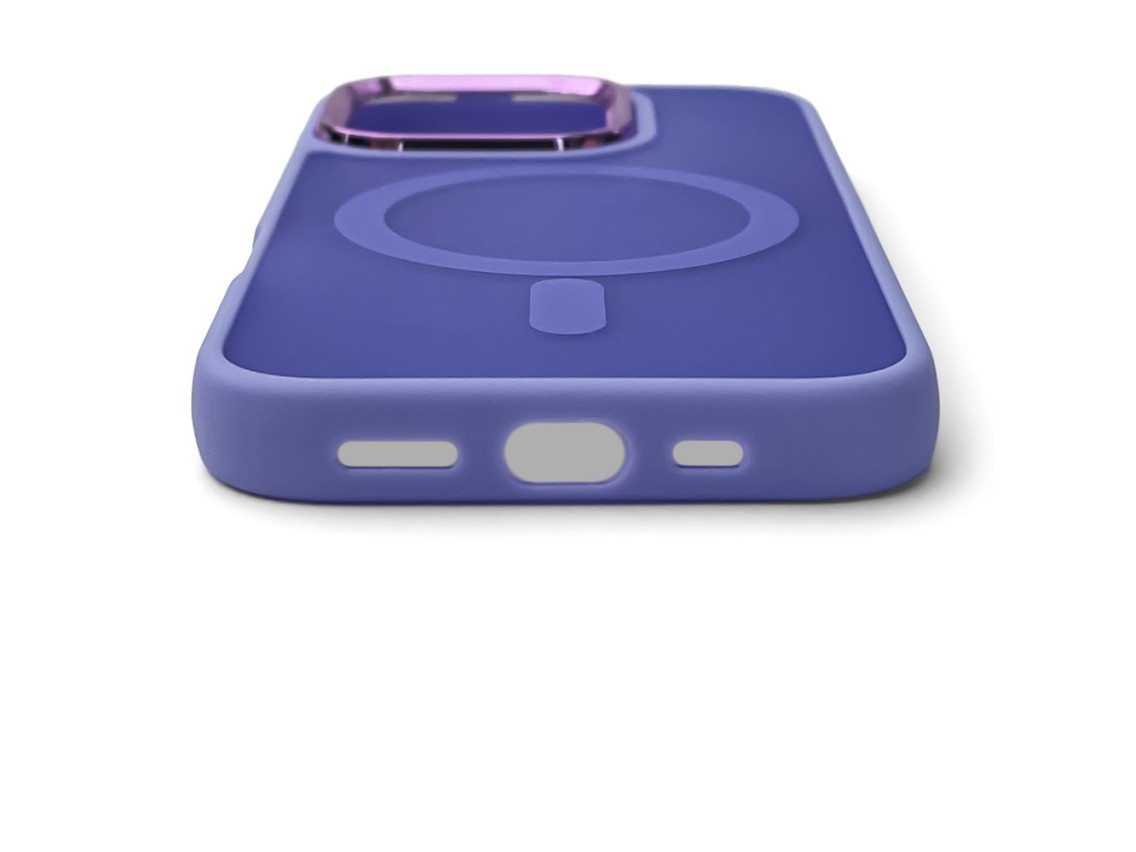 Capa Wozinsky Fashion com MagSafe para Samsung Galaxy S24 FE - Roxa