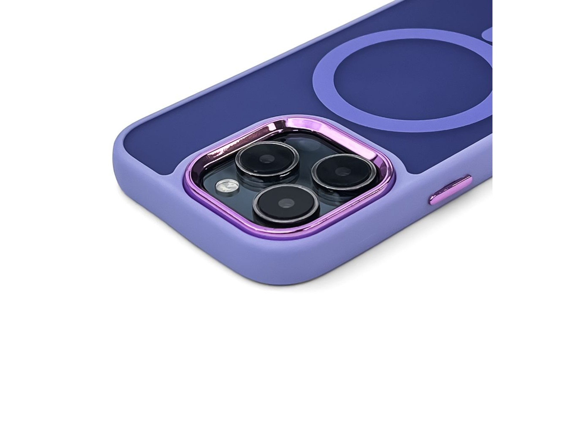 Capa Wozinsky Fashion com MagSafe para Samsung Galaxy S24 FE - Roxa