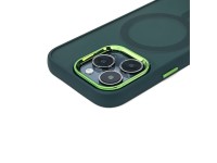 Wozinsky Fashion Case with MagSafe for Samsung Galaxy S24 FE - Green Wozinsky Fashion Case with MagSafe for Samsung Galaxy S24 FE - Green