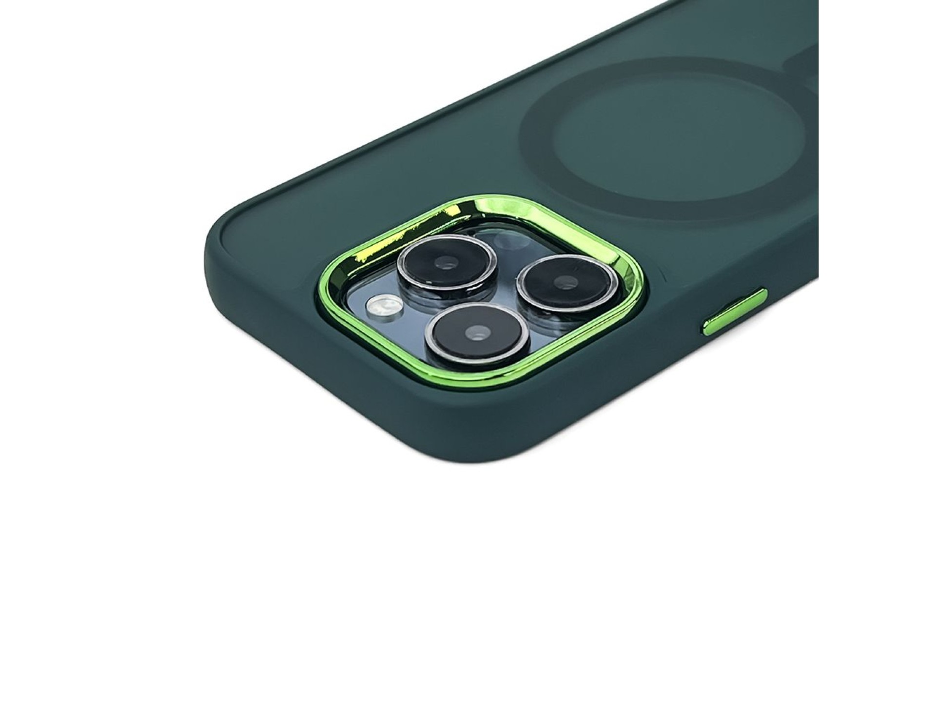 Wozinsky Fashion Case with MagSafe for Samsung Galaxy S24 FE - Green