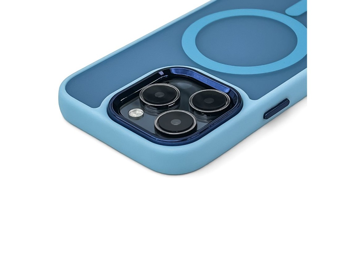 Funda Wozinsky Fashion con MagSafe para Samsung Galaxy S24 FE - Azul
