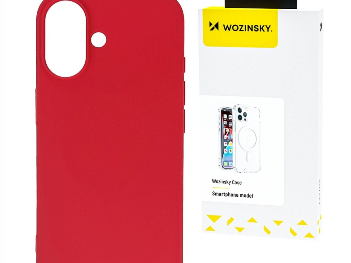 Wozinsky Silicone Case for Samsung Galaxy S24 FE - Red